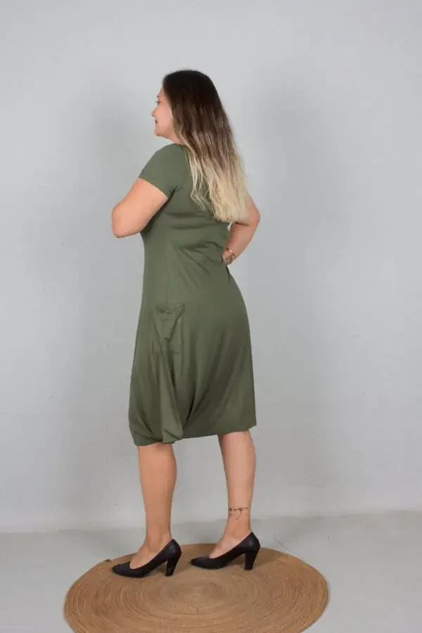 Plus Size Women's Wide Leg Pants Dress - 5