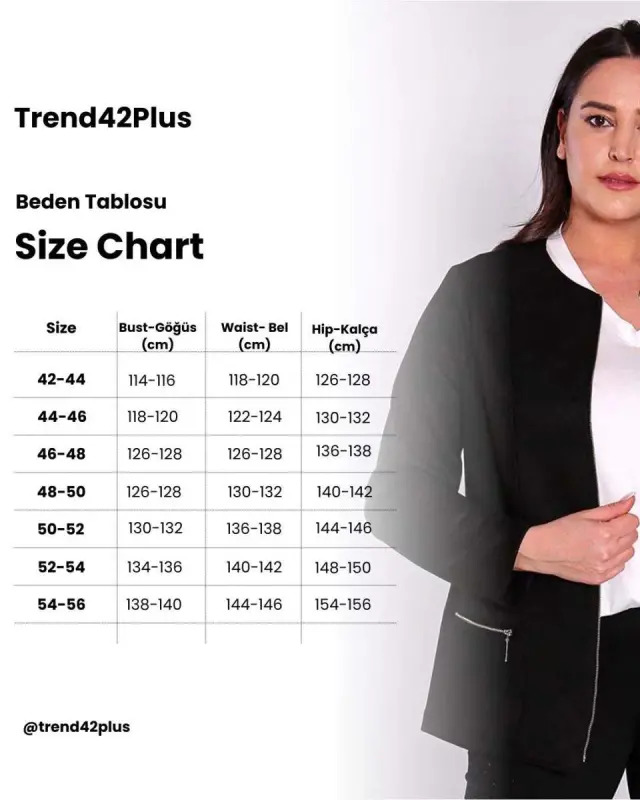 Plus Size Zippered Black Suede Jacket - 2