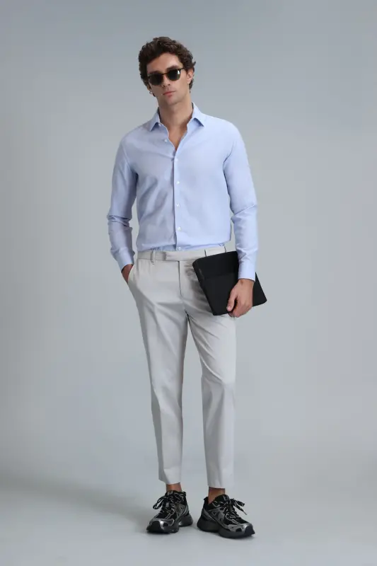 Plus Smart Erkaklar uchun Chino Shimlar Slim Fit Tosh - LUFIAN