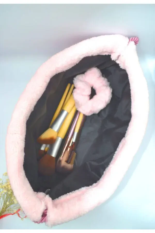 Plush Makeup Bag - 2