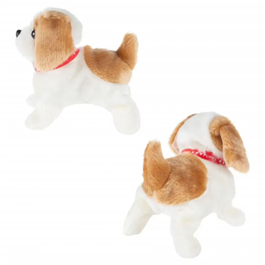 Plush Puppy Toy with Interactive Features - Walks, Barks, and Flips for Kids by Happy Trails - 5