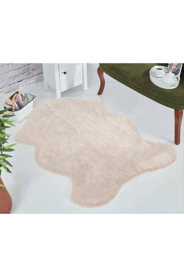 Plush Rug Cream 60x100 80x130 80x150 100x150 120x180 Cm - 10