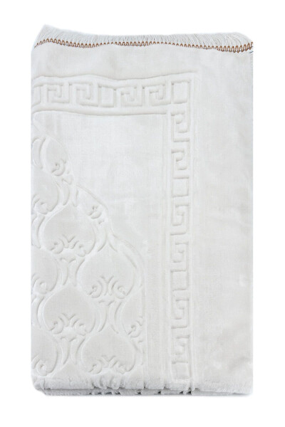 Plush Rug - White - 2