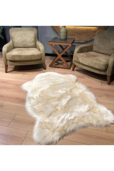 Plush Rug White Sa-91 - 1