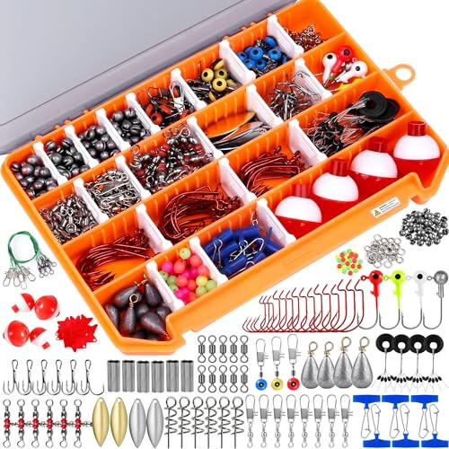 PLUSINNO Baliq Ovi Yemlari Takimlari, Crankbaits, Spinnerbaits, Plastik Qurtlar, Jigs, Yuzaki Yemlar, Takim Qutisi va Boshqa Baliq Ovi Asboblari Yem Seti, 102/302 dona Baliq Ovi Yemi Takimi - PLUSINNO