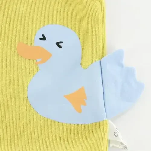 POBIDOBY Baby Vest for Girls & Boys, Purcotton Toddler Reversible Vest for Spring & Autumn - 3