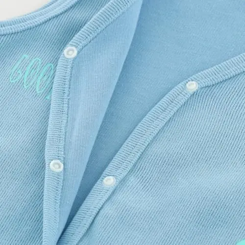 POBIDOBY Baby Vest for Girls & Boys, Purcotton Toddler Reversible Vest for Spring & Autumn - 4