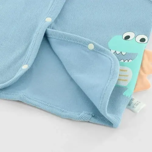 POBIDOBY Baby Vest for Girls & Boys, Purcotton Toddler Reversible Vest for Spring & Autumn - 5