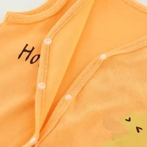 POBIDOBY Baby Vest for Girls & Boys, Purcotton Toddler Reversible Vest for Spring & Autumn - 5