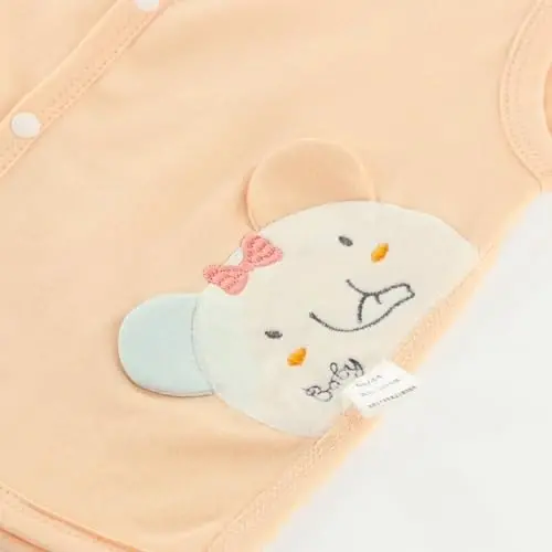POBIDOBY Baby Vest for Girls & Boys, Purcotton Toddler Reversible Vest for Spring & Autumn - 5