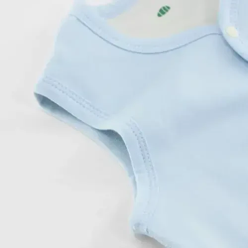 POBIDOBY Baby Vest for Girls & Boys, Purcotton Toddler Reversible Vest for Spring & Autumn - 5