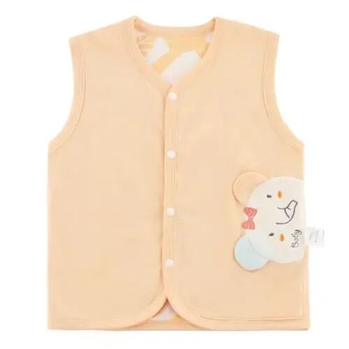 POBIDOBY Baby Vest for Girls & Boys, Purcotton Toddler Reversible Vest for Spring & Autumn - POBIDOBY