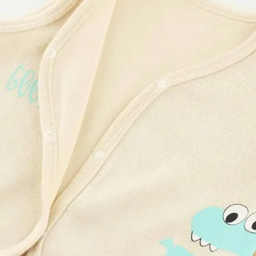 POBIDOBY Kız ve Erkek Bebek Yeleği, Purcotton Bebek İlkbahar ve Sonbahar için Çift Taraflı Yelek - 3