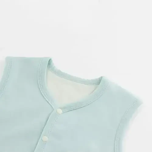 POBIDOBY Baby Vest for Girls & Boys, Purcotton Toddler Reversible Vest for Spring & Autumn - 4