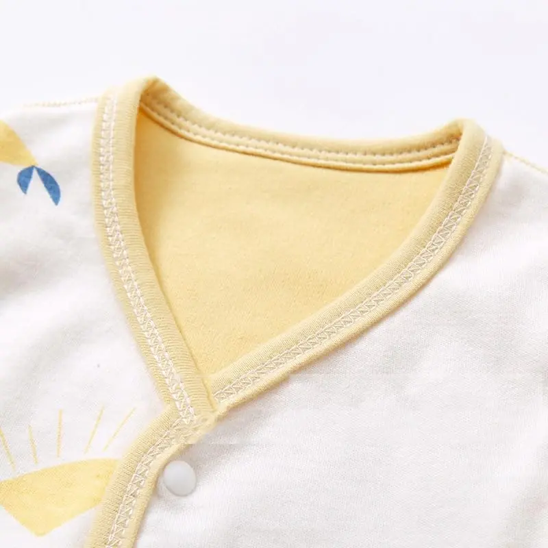 POBIDOBY Baby Vest for Girls & Boys, Purcotton Toddler Reversible Vest for Spring & Autumn - 3