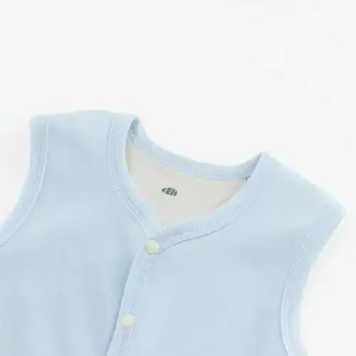 POBIDOBY Baby Vest for Girls & Boys, Purcotton Toddler Reversible Vest for Spring & Autumn - 4