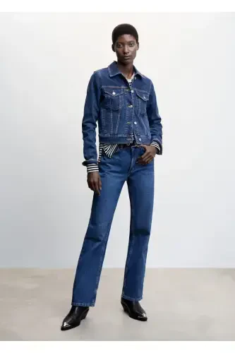 Pocket Denim Jacket - MANGO (1)