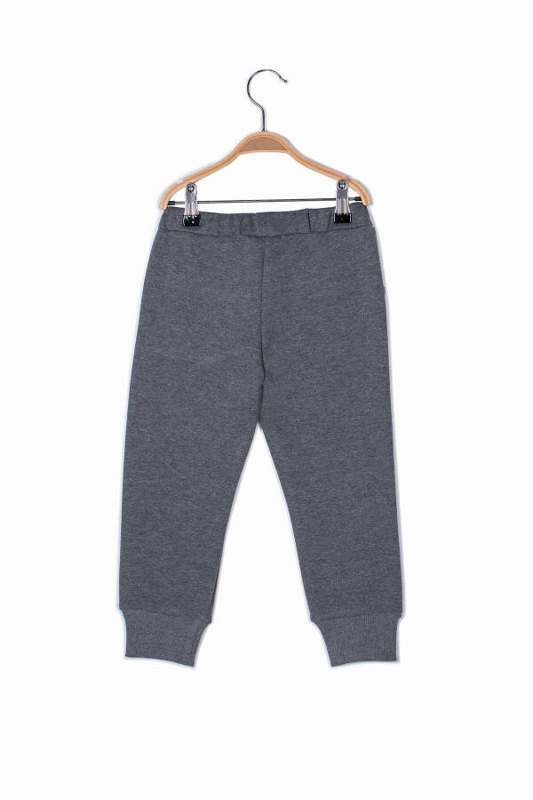 Pocket Detail Sweatpants - Unisex Elastic Leg Sweatpants Pajama - 3