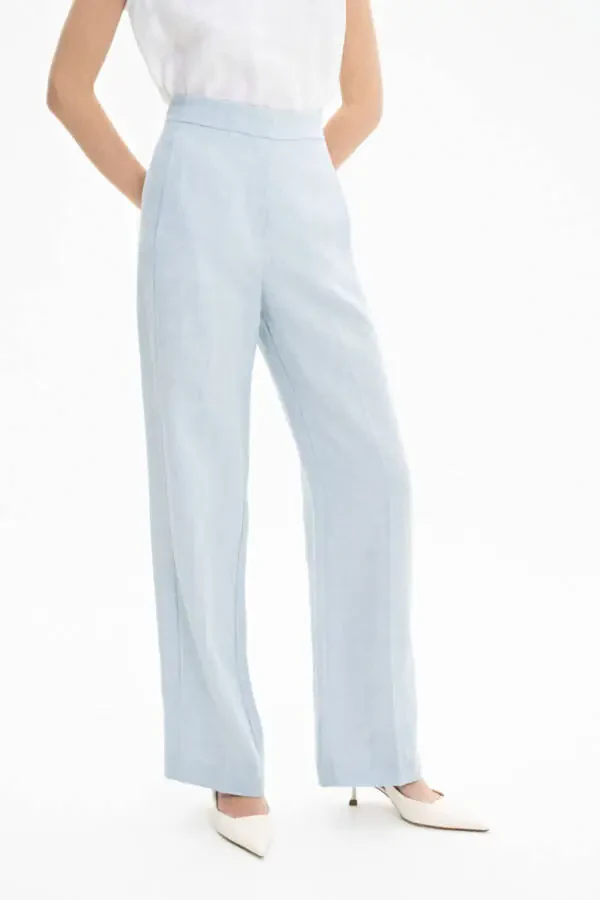 Pocket Linen Pants - 4