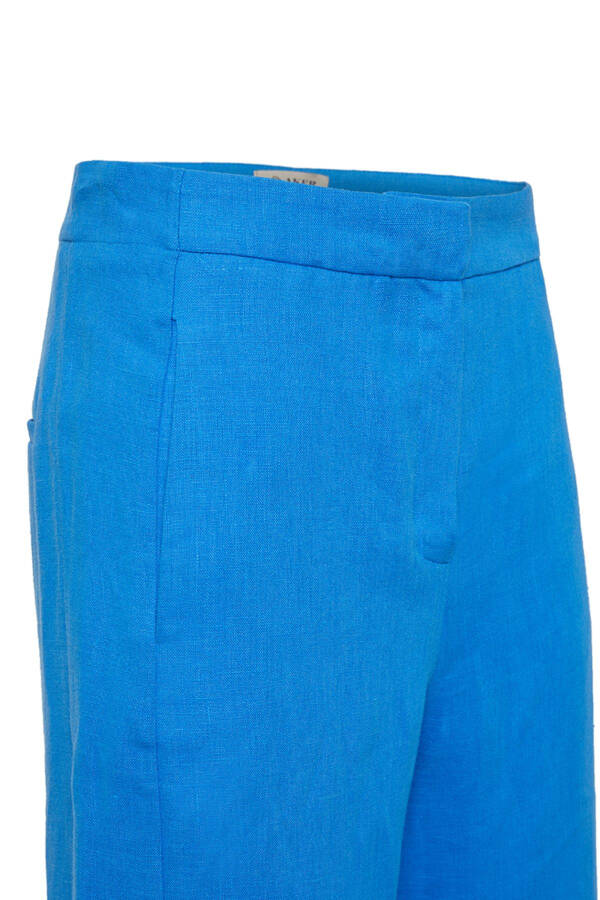 Pocket Linen Pants - 2