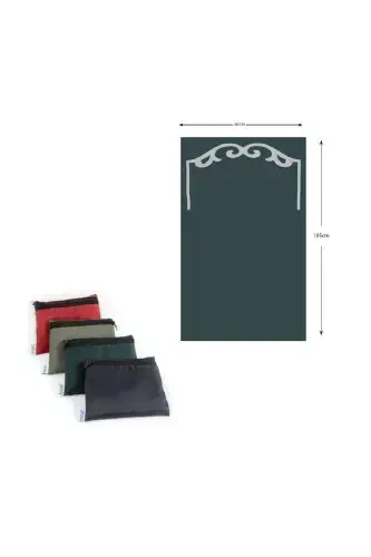 Pocket Prayer Rug - Smoke Gray Color - Smoke Gray - 4