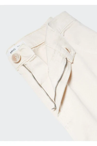 Pocketed Cargo Jeans Pants - 5