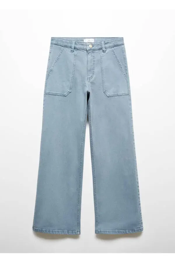 Pocketed culotte trousers - 3