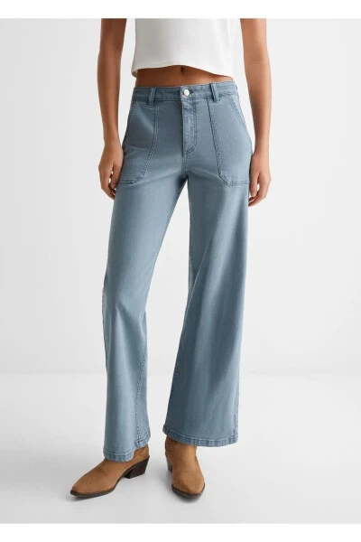 Pocketed culotte trousers - 5