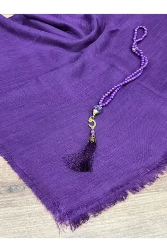 Подарочный, Приданое, Маулид, Для приданного, Набор для намаза с фламинго для приданого невесты - ФИОЛЕТОВЫЙ - 3