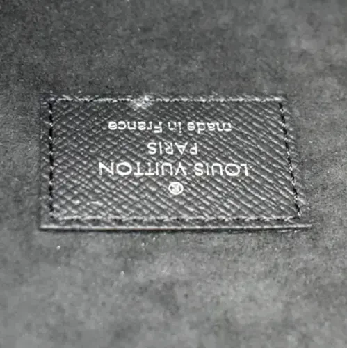 Поддержанная LOUIS VUITTON Галактика Pochette Monogram Холщовая Сумка Серая - 10