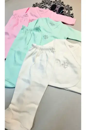 Подготовка к рождению малыша (6 предметов): наружный конверт, пинетки, штанишки, хлопок - CEMBEBE (1)