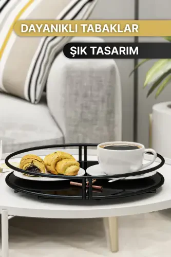 Поднос-органайзер для ванной, декоративный органайзер для украшений и косметики - 5