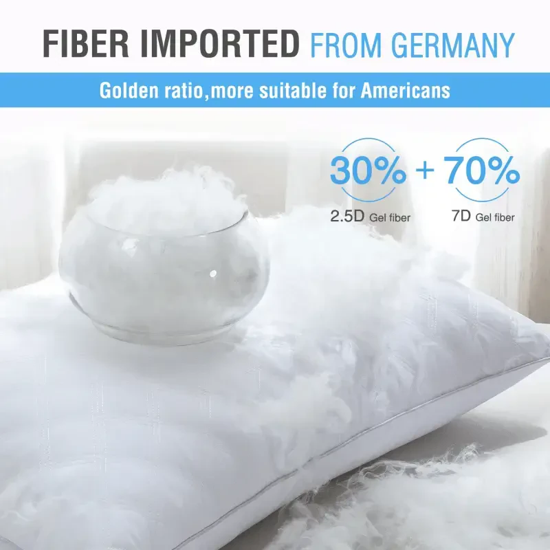 Подушки SORMAG для бокового сна, королевский размер, набор из 2 шт. - 6