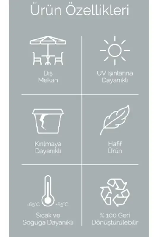 Подвесной горшок Pera 3,2 литра 29 см Пластиковый садовый балкон Ограждение для перил Цветочный горшок - АНТРАЦИТ - 6