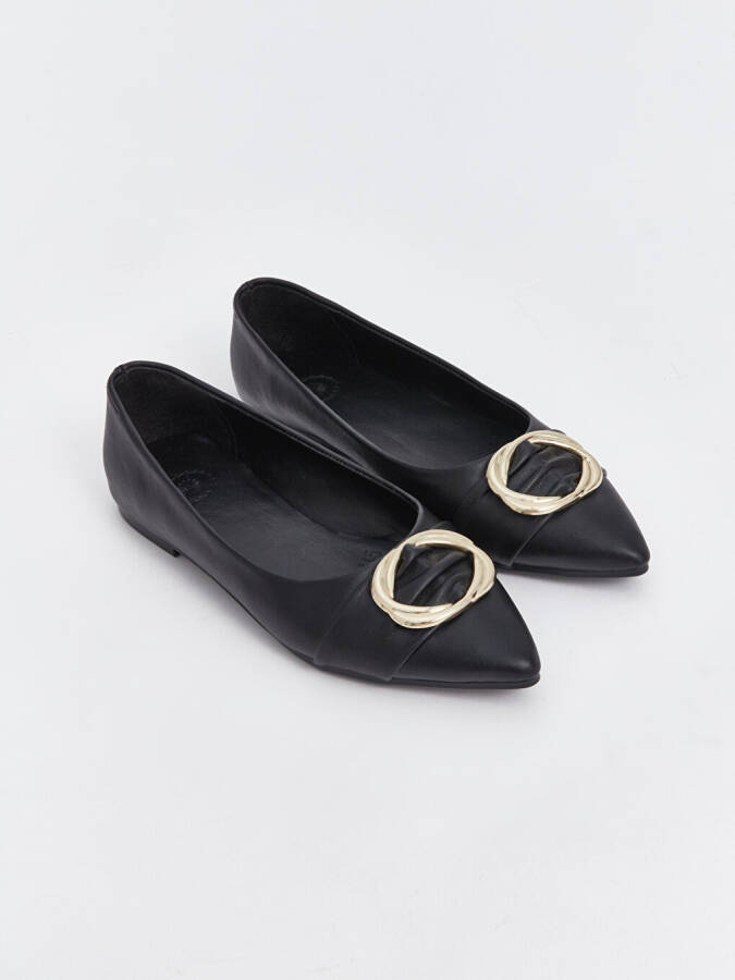 Pointed Toe Women's Ballerinas - 6