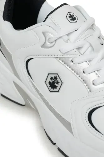 POL PU 3PR Beyaz Erkek Sneaker-Beyaz - 7