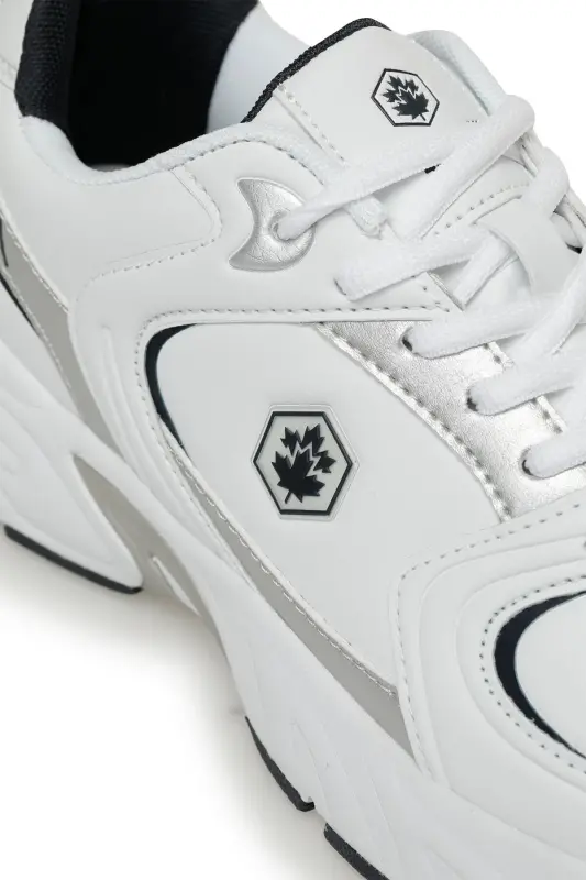 POL PU 3PR Beyaz Erkek Sneaker - Beyaz-LACI - 7