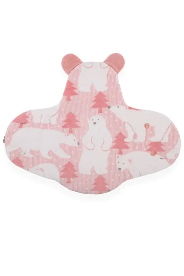 Polar Bear Patterned Swaddle (0-6 MONTHS) - 3