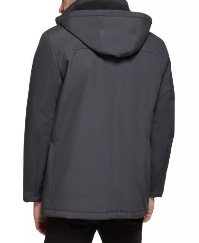 Men’s Infinite Stretch Jacket With Polar Fleece Lined Bib - Iron - 2