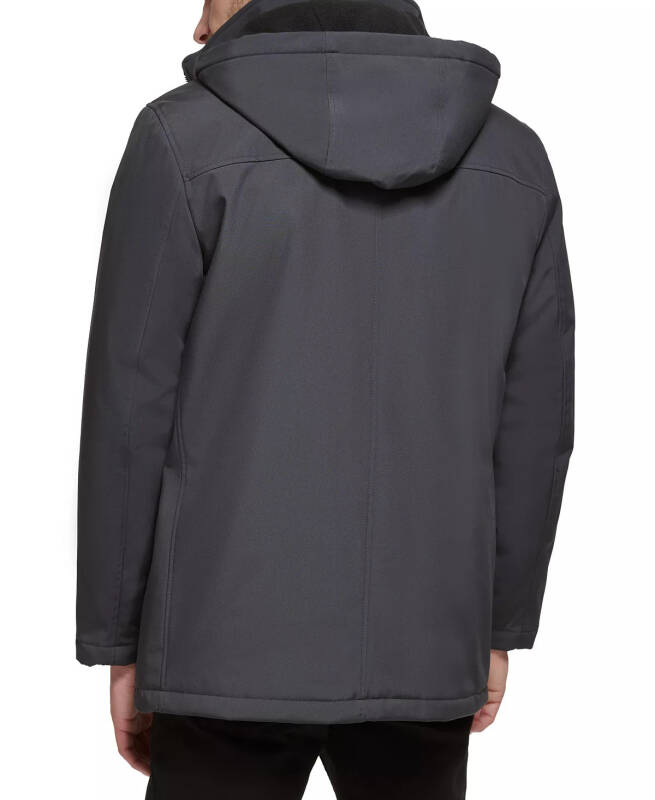 Men’s Infinite Stretch Jacket With Polar Fleece Lined Bib - Iron - 2