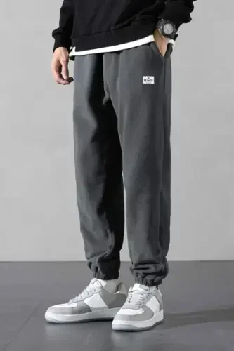 Polar mato oversize antrasit erkaklar sport shim-andrasit - 3