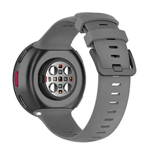 Polar Vantage V2 bilan mos keladigan tasma, Polar Vantage V2 aqlli soati uchun yumshoq sozlanishi silikon almashtiriladigan bilak tasmasi - MODAZONE