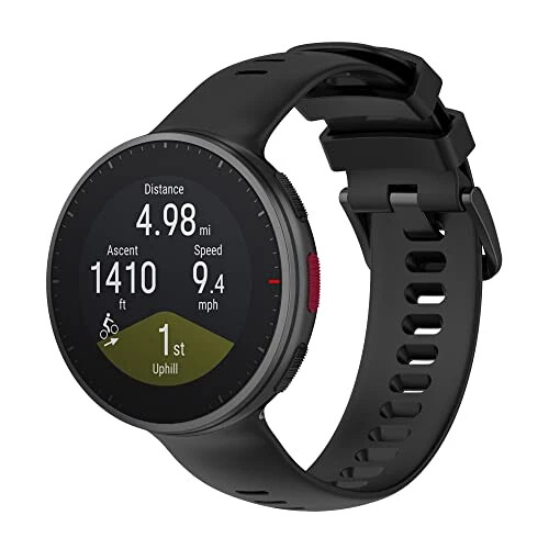 Polar Vantage V2 ile Uyumlu Bant, Polar Vantage V2 Akıllı Saat için Yumuşak Ayarlanabilir Silikon Yedek Bilek Bandı - 1