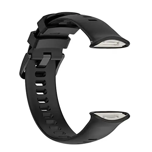 Polar Vantage V2 ile Uyumlu Bant, Polar Vantage V2 Akıllı Saat için Yumuşak Ayarlanabilir Silikon Yedek Bilek Bandı - 4
