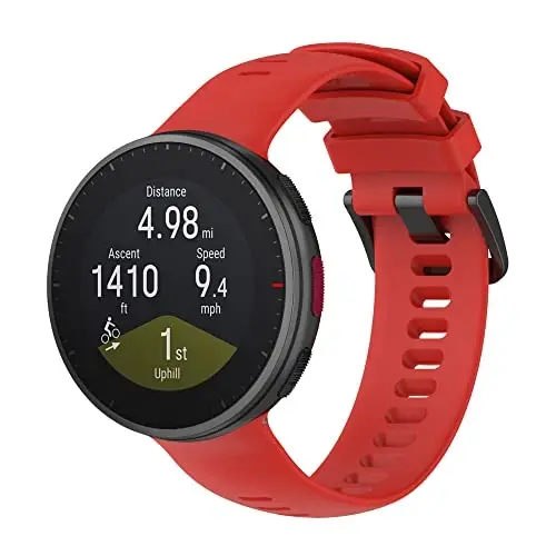 Polar Vantage V2 ile Uyumlu Bant, Polar Vantage V2 Akıllı Saat için Yumuşak Ayarlanabilir Silikon Yedek Bilek Bandı - 2