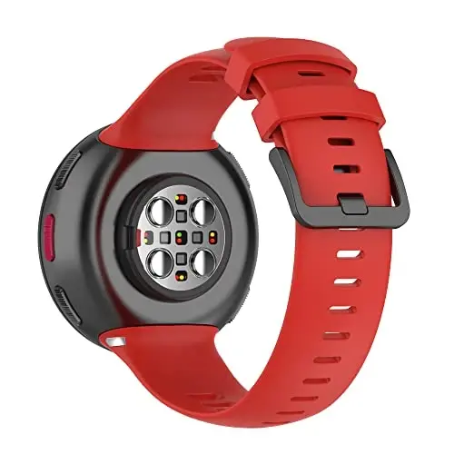 Polar Vantage V2 ile Uyumlu Bant, Polar Vantage V2 Akıllı Saat için Yumuşak Ayarlanabilir Silikon Yedek Bilek Bandı - 3