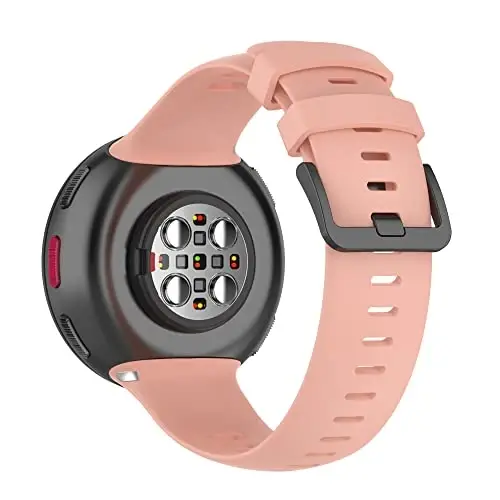 Polar Vantage V2 ile Uyumlu Bant, Polar Vantage V2 Akıllı Saat için Yumuşak Ayarlanabilir Silikon Yedek Bilek Bandı - 2