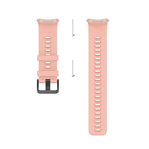Polar Vantage V2 ile Uyumlu Bant, Polar Vantage V2 Akıllı Saat için Yumuşak Ayarlanabilir Silikon Yedek Bilek Bandı - 5