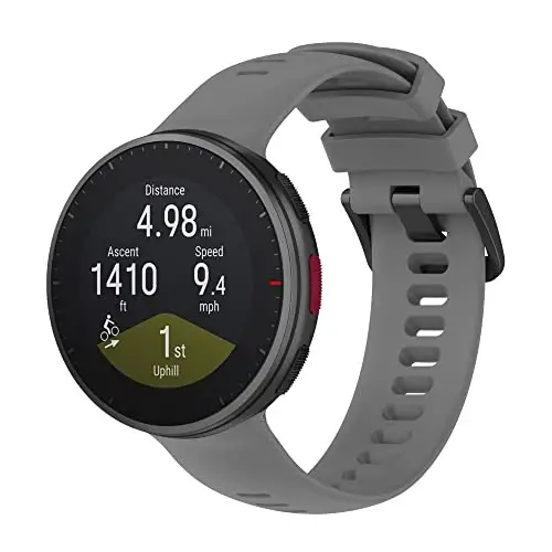 Polar Vantage V2 ile Uyumlu Bant, Polar Vantage V2 Akıllı Saat için Yumuşak Ayarlanabilir Silikon Yedek Bilek Bandı - 2