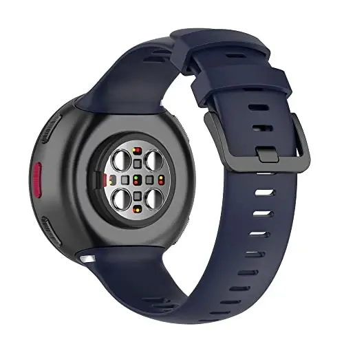 Polar Vantage V2 ile Uyumlu Bant, Polar Vantage V2 Akıllı Saat için Yumuşak Ayarlanabilir Silikon Yedek Bilek Bandı - BABYVALLEY (1)